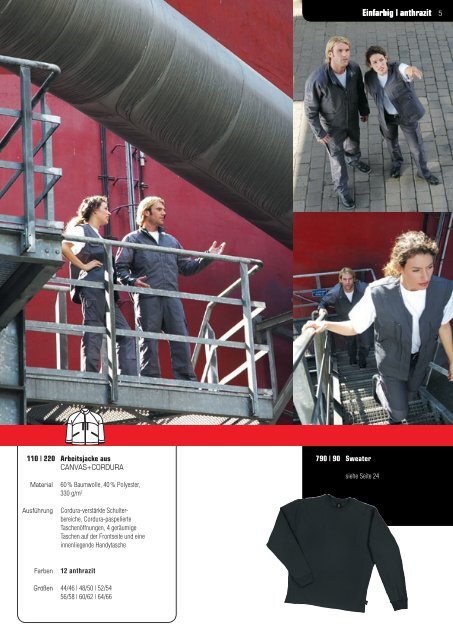 Katalog Arbeitskleidung 2009 - Beinbrech