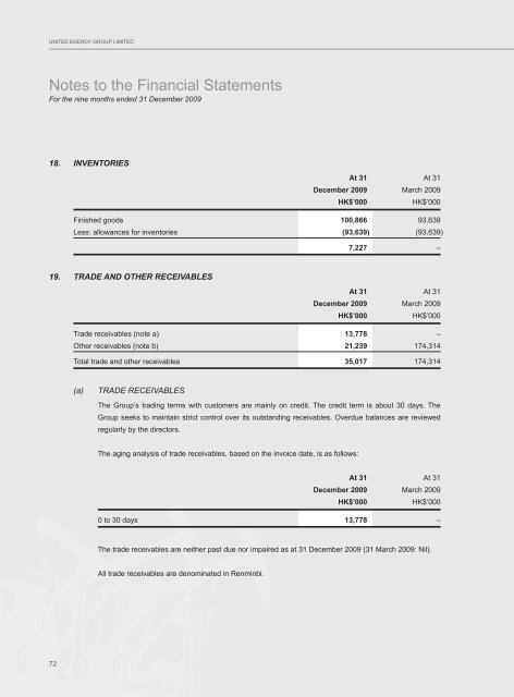 United Energy Group Limited - HKExnews