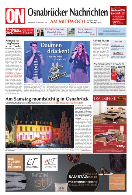 Vorschule in Ost-Afrika - ePaper - Osnabrücker Nachrichten