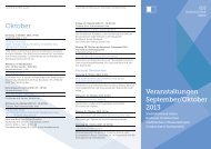 Veranstaltungsprogramm September/Oktober 2013 - Stadt Aalen