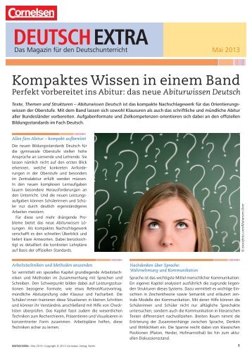 Download (PDF: 1.2 MB) - Cornelsen Verlag