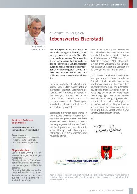 Ausgabe 9 2013 - Eisenstadt