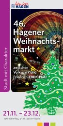 Broschüre Weihnachtsmarkt 2013 als PDF-Download - Hagen