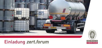 Einladung zert.forum - Bureau Veritas