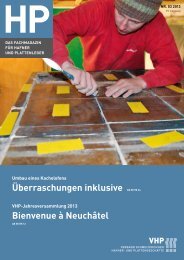 Überraschungen inklusive AB SEITE 24 Bienvenue à Neuchâtel - VHP