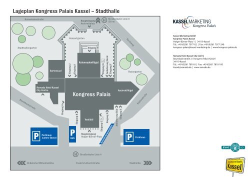 Anfahrt zum Kongress Palais Kassel