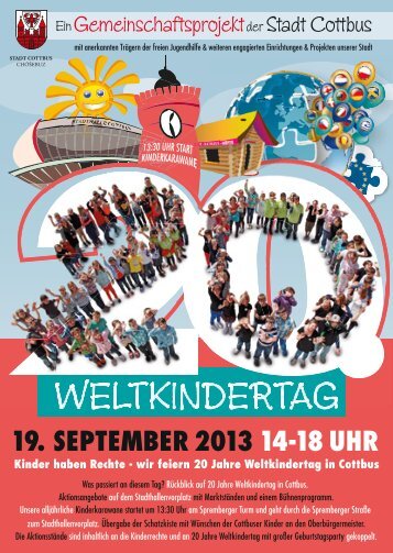 WELTKINDERTAG - Cottbus