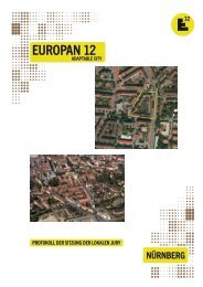 Bericht der lokalen Jury - EUROPAN Deutschland