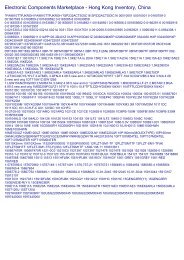 FA9810TTPJKROH, ?SP232ACTSOIC16 ... - HKinventory.com