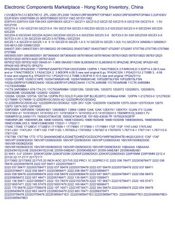 Part Search 0516 - (12V)BZX79-C12, .ZFL-2000 ...