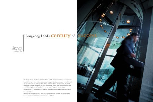 CHATER House BROCHURE A/W - Hongkong Land