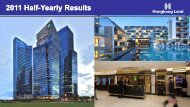 2011 Half-Yearly Results - Hongkong Land