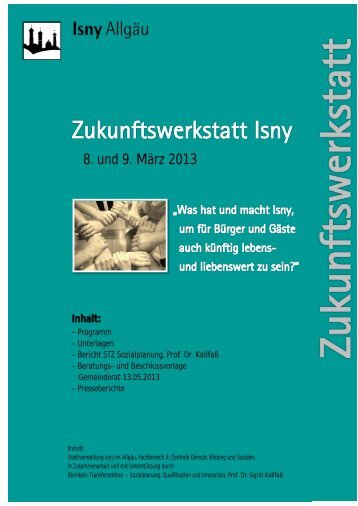 Bericht zur Veranstaltung im März 2013 -pdf-Datei ... - in Isny im Allgäu