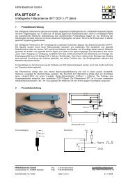 Modelltypen Intelligente Filterantenne - HKW-Elektronik GmbH