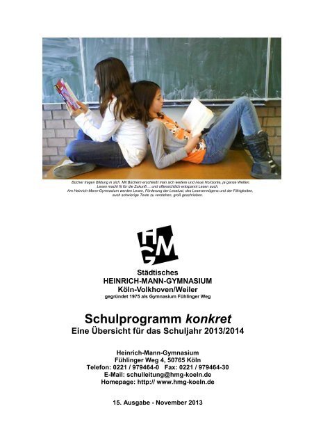 "Schulprogramm konkret" zum Download (PDF) - Heinrich Mann ...