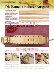 Die Bauteile in dieser Ausgabe - HMS Victory