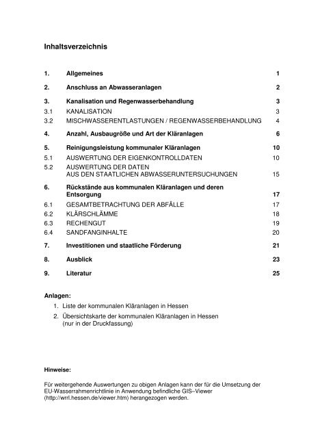 Lagebericht 2012 - Hessisches Landesamt für Umwelt und Geologie