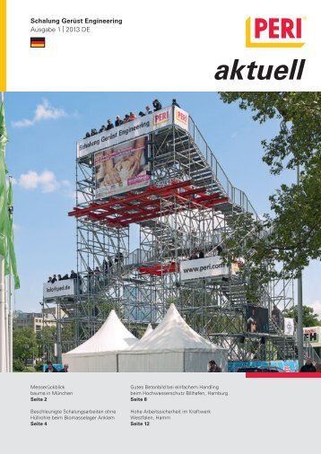 Download: PERI aktuell - Ausgabe 1 | 2013 DE