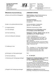 Öffentliche Ausschreibung (39/B/260/13/FD54) - 09