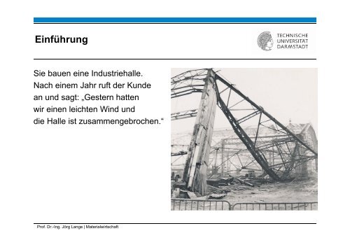 Produktionsverfahren im Stahlbau Materialwirtschaft