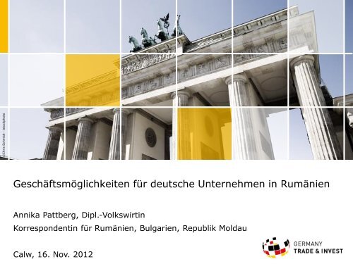 Geschäftsmöglichkeiten für deutsche Unternehmen in Rumänien