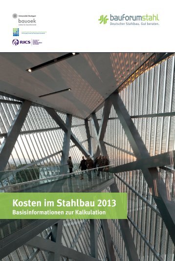 Kosten im Stahlbau 2013 - bauforumstahl eV