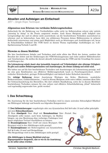 A23 Abseilen und Aufsteigen am Seil.pdf - VÖH