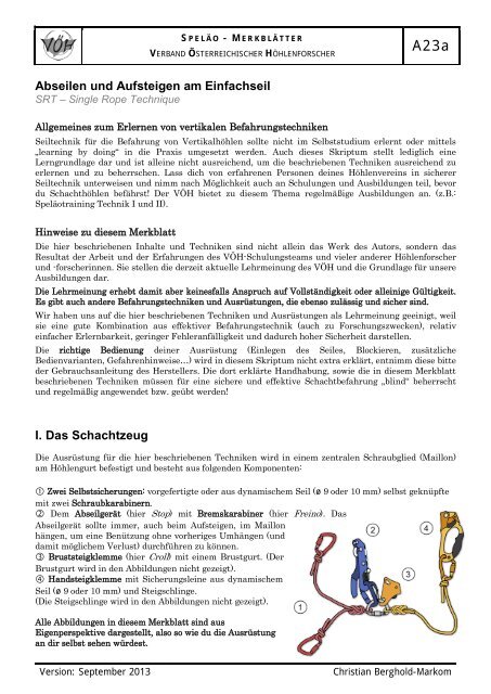 A23 Abseilen und Aufsteigen am Seil.pdf - VÖH