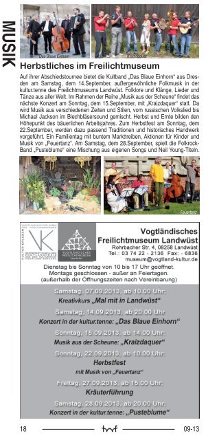 HP 09/2013 - Hof Programm