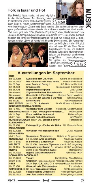 HP 09/2013 - Hof Programm