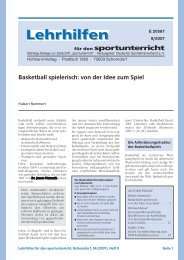 für den sportunterricht - Hofmann Verlag