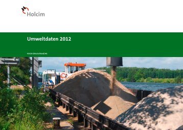 Umweltdaten 2012 - Holcim (Deutschland) AG