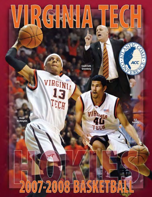 Deron Washington AD Vassallo Coach Seth Greenberg - HokieSports