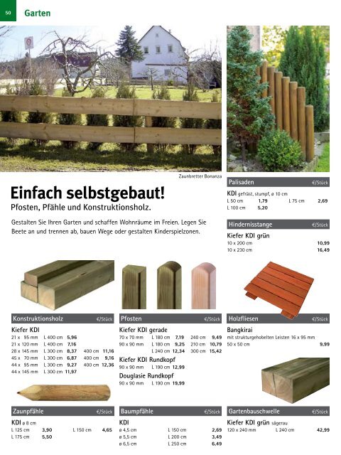 Garten - Holz Beese