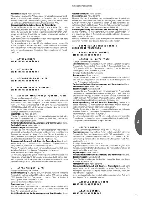 Ordinatio antihomotoxica et materia medica - Hom4