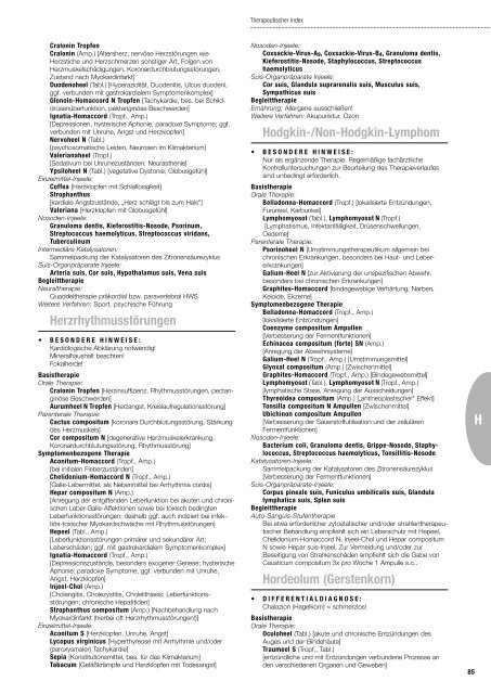 Ordinatio antihomotoxica et materia medica - Hom4