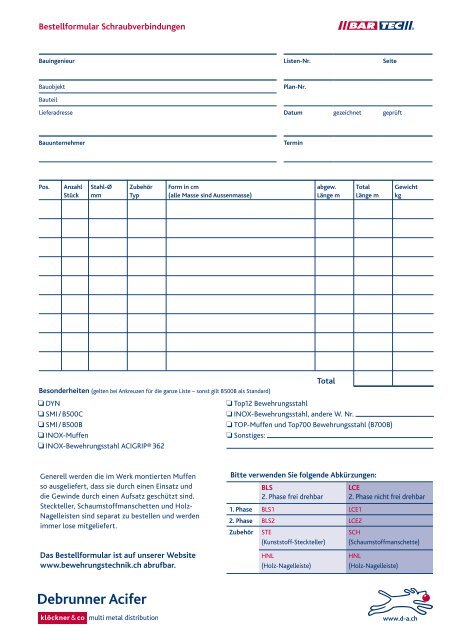 BARTEC® - Debrunner Koenig Holding