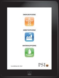 Geschäftsbericht 2012 - PSI AG