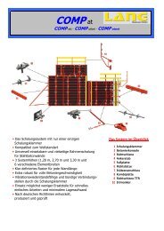 Prospekt COMPAT II A - Lang Baubedarf GmbH