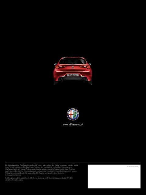 PREISLISTE - Alfa Romeo