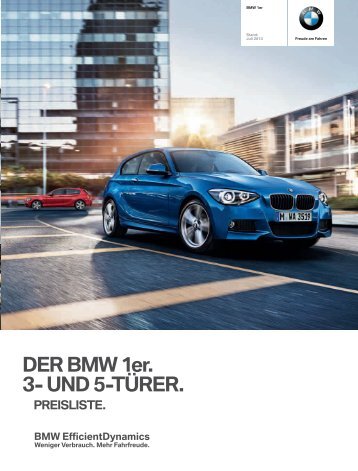 Preisliste pdf bmw 1er