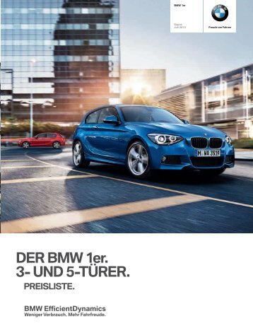 Preisliste (PDF - 1,9 MB) - BMW Deutschland