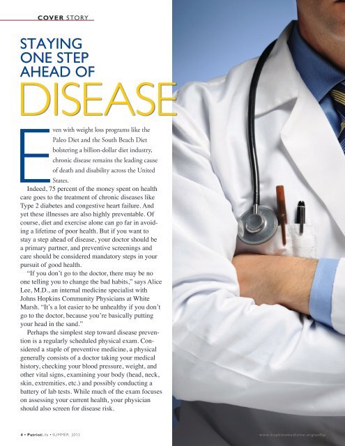 DISEASE - Johns Hopkins Medical Institutions