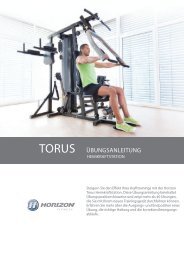 ÜBUngSAnlEITUng - Horizon Fitness