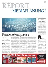 mediaplanung i - Horizont