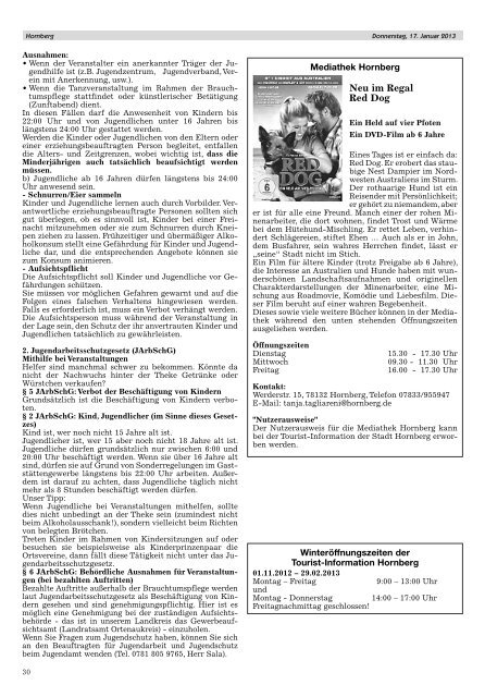 Amtliches_Nachrichtenblatt_Hornberg_Nr. 03_vom 17.01.2013