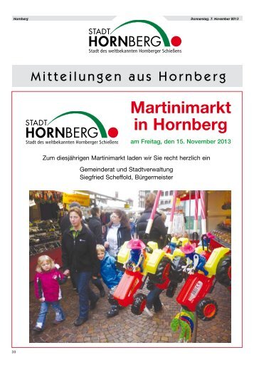 Amtliches_Nachrichtenblatt_Hornberg_Nr. 45_vom 07.11.2013