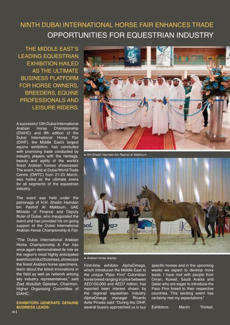 download PDF file - HORSE TIMES Magazine