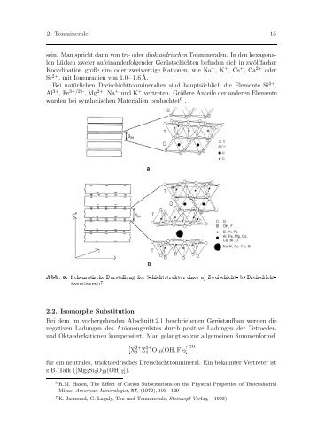 2.2. Isomorphe Substitution