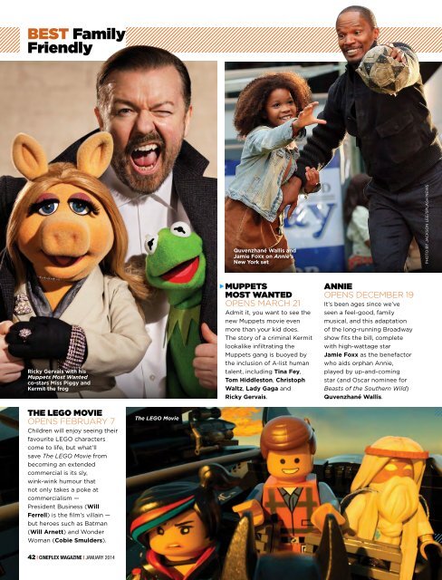 Cineplex Magazine January2014